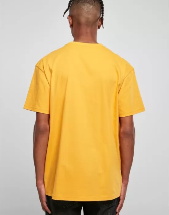 Мъжка изчистена тениска в жълто Urban Classics magicmango, Тениски - Hoodstyle.bg
