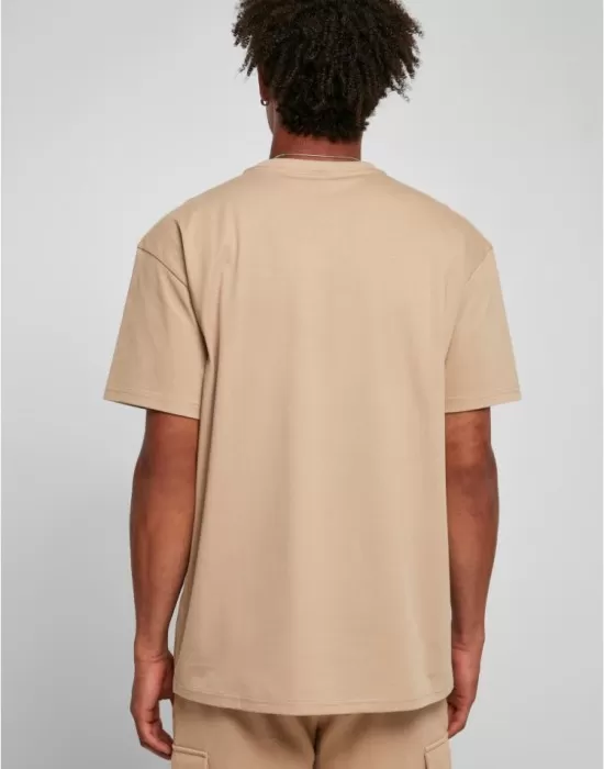 Мъжка изчистена тениска в бежово Urban Classics unionbeige, Тениски - Hoodstyle.bg
