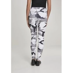 Дамски спортен клин в камуфлаж Urban Classics snowcamo