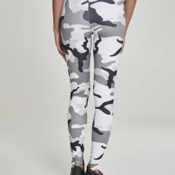 Дамски спортен клин в камуфлаж Urban Classics snowcamo