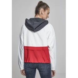 Дамско яке в три цвята от Urban Classics Ladies 3-Tone Oversize Windbreaker 