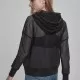 Дамски суичър в черно Urban Classics Ladies Mesh Hoody, Суичъри - Hoodstyle.bg