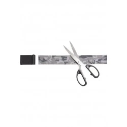 Дълъг черен колан Urban Classics Long Canvas Belt