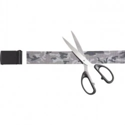 Дълъг черен колан Urban Classics Long Canvas Belt