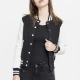 Дамско колежанско яке в черно и бяло от Urban Classics Ladies, Якета - Hoodstyle.bg