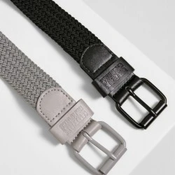 Комплект колани в черно и сиво Urban Classics Elastic 