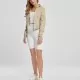 Дамски къс клин с висока талия в бял цвят Urban Classics Ladies High Waist Cycle Shorts, Клинове - Hoodstyle.bg