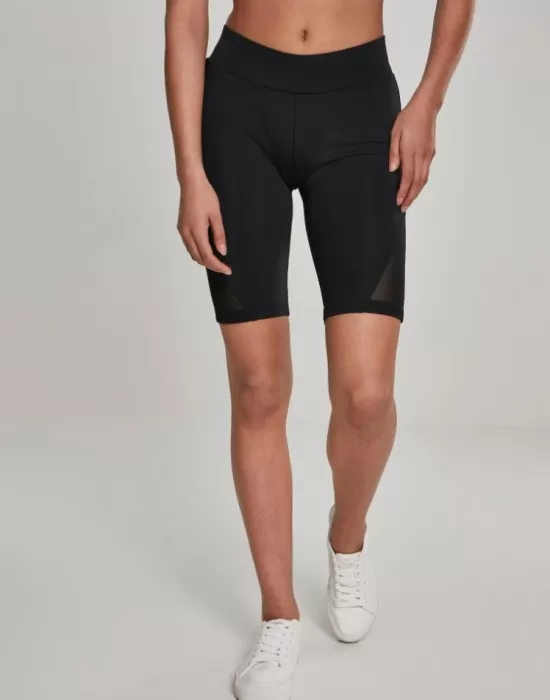 Дамски къс клин Urban Classics в черен цвят, Клинове - Hoodstyle.bg