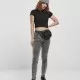 Дамски дънки в черно от Urban Classics Ladies High Waist Skinny, Дънки - Hoodstyle.bg