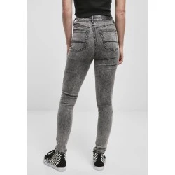 Дамски дънки в черно от Urban Classics Ladies High Waist Skinny