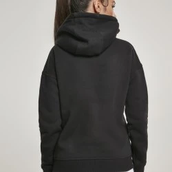 Дамски суичър в черно Urban Classics Ladies Organic Hoody