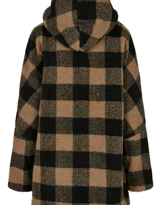 Дамско яке в бежово каре Urban Classics, Якета - Hoodstyle.bg