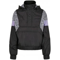 Дамско яке в черен цвят Urban Classics AOP Mixed