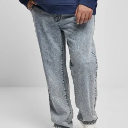 Мъжки дънки в  избеляло синьо Urban Classics, модел Loose Fit Jeans 