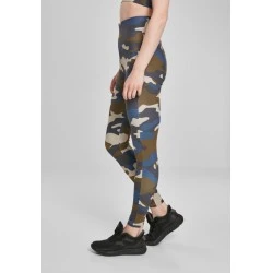 Дамски клин в камуфлажен цвят Urban Classics Ladies summerolive camo