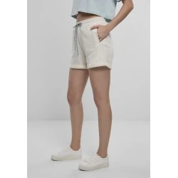 Къси дамски панталони в светлосив цвят Beach Terry 
