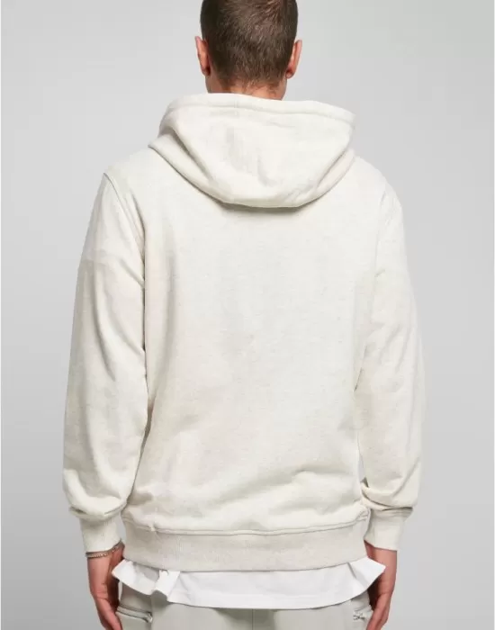 Мъжки светлосив суичър Urban Classics Basic Terry lightgrey, Суичъри - Hoodstyle.bg