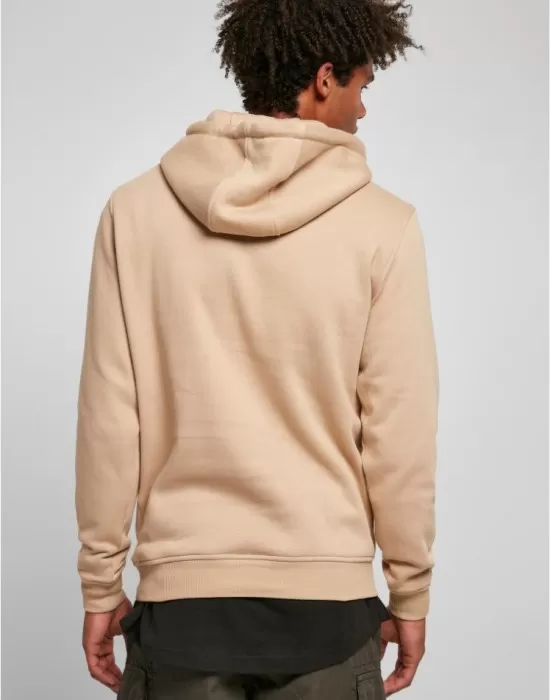 Мъжки бежов суичър Urban Classics Basic Terry unionbeige, Суичъри - Hoodstyle.bg