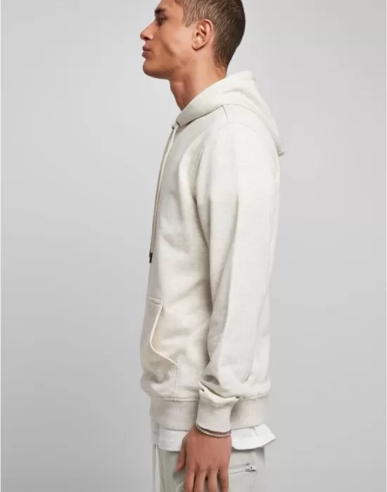 Мъжки светлосив суичър Urban Classics Basic Terry lightgrey, Суичъри - Hoodstyle.bg