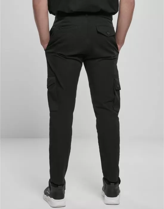 Мъжки панталони в черно Urban Classics Tapered Cargo Pants, Панталони - Hoodstyle.bg