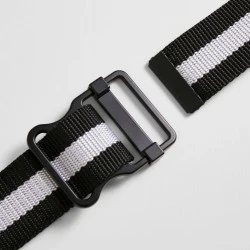 Колан в черно и бяло Urban Classics Easy Belt