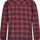 Дамска карирана риза в тъмносиньо и червено Urban Classics Ladies Oversized Overshirt midnightnavy/red, Жилетки - Hoodstyle.bg