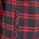 Дамска карирана риза в тъмносиньо и червено Urban Classics Ladies Oversized Overshirt midnightnavy/red, Жилетки - Hoodstyle.bg