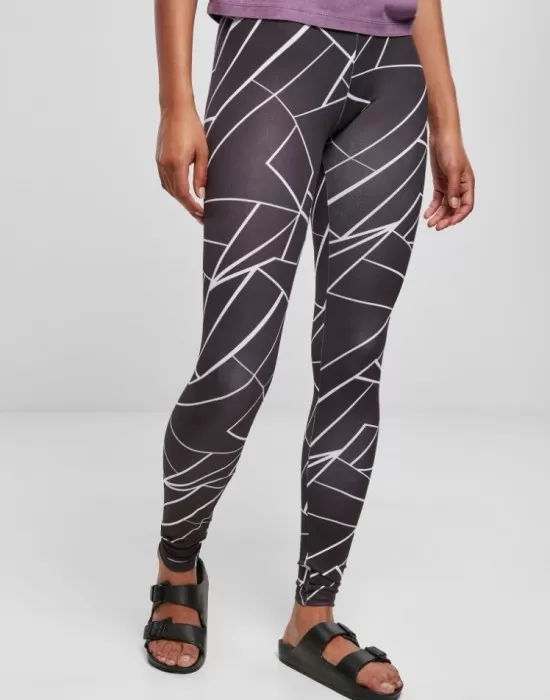Дамски клин Urban Classics Ladies AOP Leggings, Клинове - Hoodstyle.bg