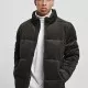 Мъжко яке черно Urban Classics Boxy Corduroy Puffer, Зимни якета - Hoodstyle.bg