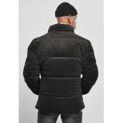 Мъжко яке черно Urban Classics Boxy Corduroy Puffer