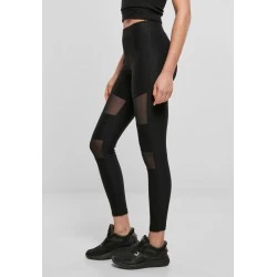 Дамски клин в черно от Urban Classics Ladies Tech Mesh Rib 