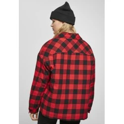 Дамска леко подплатена риза в червено Ladies Flanell Padded Overshirt 