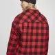 Дамска леко подплатена риза в червено Ladies Flanell Padded Overshirt, Якета - Hoodstyle.bg