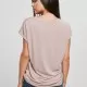 Дамска дълга тениска в цвят пепел от рози Urban Classics, Тениски - Hoodstyle.bg