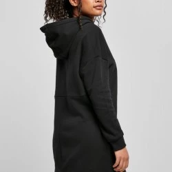 Дамска суичър рокля в черен цвят Urban Classics от органичен памук