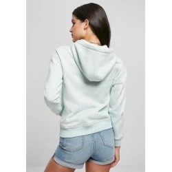 Дамски суичър в светлосин меланж Urban Classics