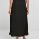 Дамска пола в черен цвят Urban Classics Viscose Midi, Поли - Hoodstyle.bg