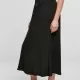 Дамска пола в черен цвят Urban Classics Viscose Midi, Поли - Hoodstyle.bg