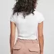 Дамска къса тениска в бял цвят Urban Classics, Тениски - Hoodstyle.bg