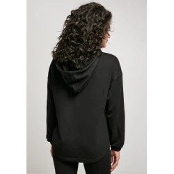 Дамски суичър в черен цвят Urban Classics Shaped 