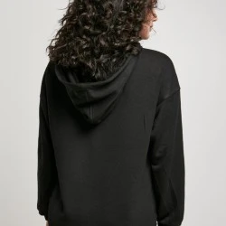 Дамски суичър в черен цвят Urban Classics Shaped 