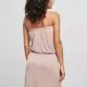 Дамска рокля в цвят пепел от рози Urban Classics Bandeau, Рокли - Hoodstyle.bg