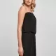 Дамска рокля в черен цвят Urban Classics Bandeau, Рокли - Hoodstyle.bg
