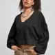 Дамска жилетка в черен цвят Urban Classics от органичен памук, Жилетки - Hoodstyle.bg