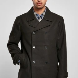 Мъжко класическо палто Urban Classics в черен цвят