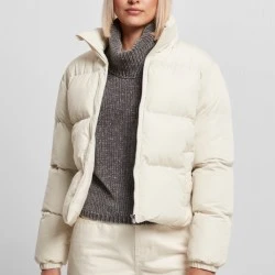 Дамско яке в пясъчен цвят Urban Classics Peached Puffer