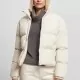 Дамско яке в пясъчен цвят Urban Classics Peached Puffer, Якета - Hoodstyle.bg