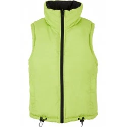 Дамска двулицева грейка в цвят черно/зелено Reversible Puffer Vest