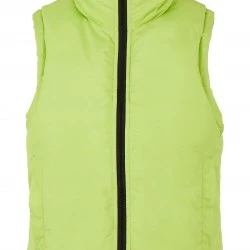Дамска двулицева грейка в цвят черно/зелено Reversible Puffer Vest