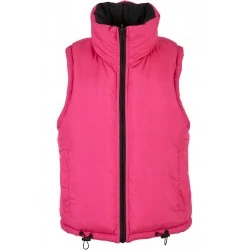 Дамска двулицева грейка в цвят черно/розово Reversible Puffer Vest